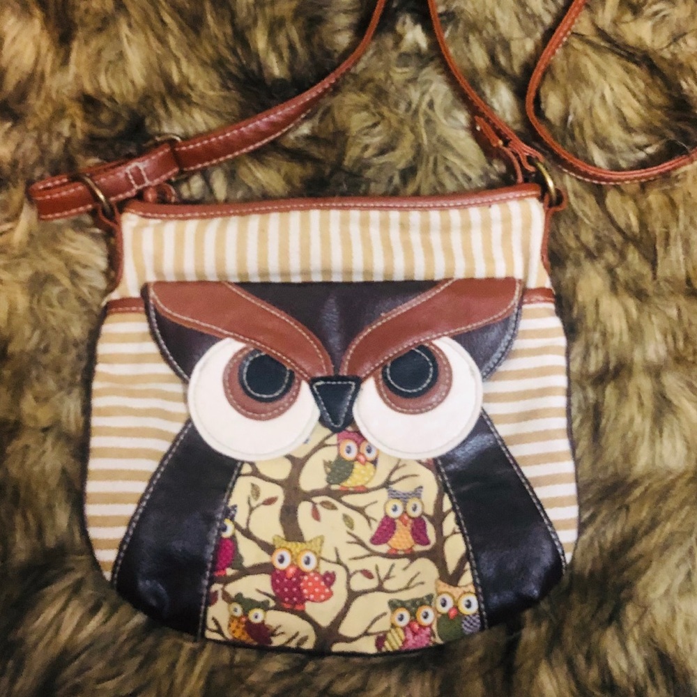🌹Cute Owl 🦉crossbody adjustable bag☀️price firm